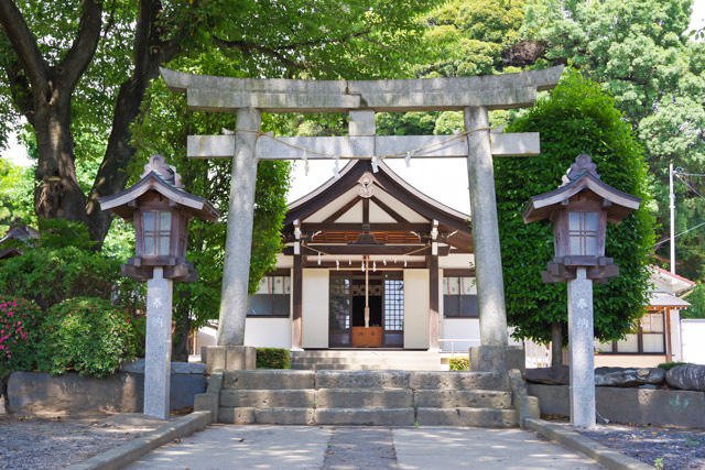 七郷神社の石段