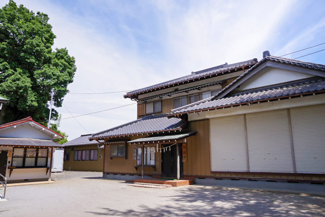七郷神社の社務所