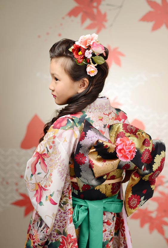 七歳女の子の七五三は和装と洋装で別印象♪(富士見市のお客様)