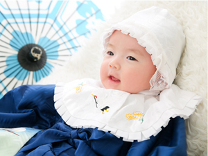 ニコニコのお宮参り撮影