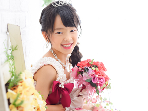 七五三のドレス撮影