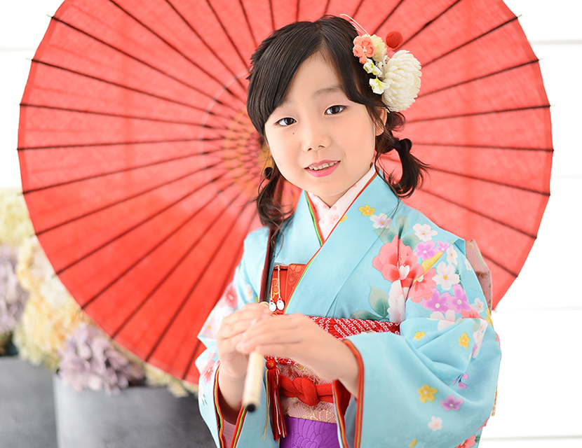 七五三和装前撮り