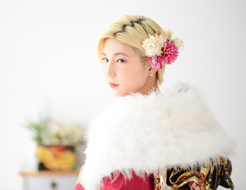 成人式記念撮影