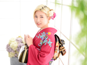 成人式記念撮影