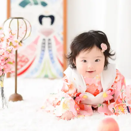 桃の節句フォト