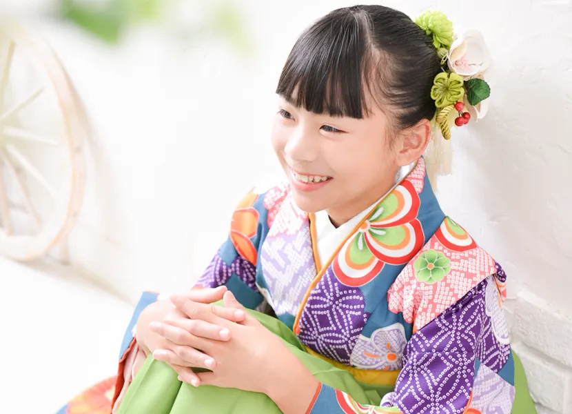 最新のおしゃれな袴も展示