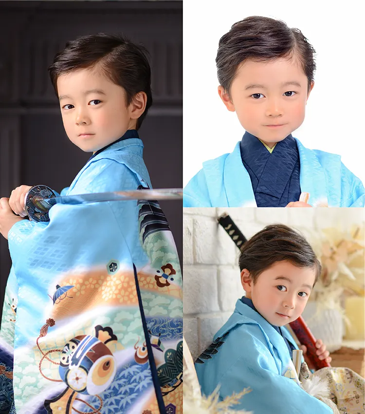 七五三５歳男の子におすすめの髪型タイトアップバング