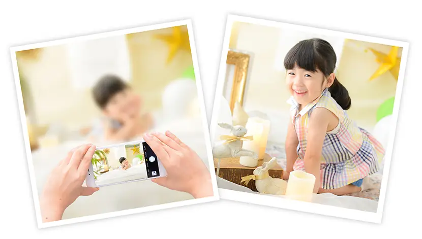 自分のスマホでも撮影可能