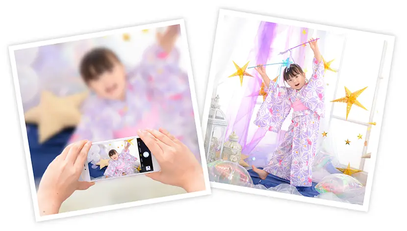 自分のスマホでも撮影可能