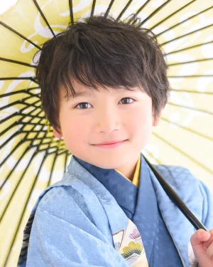 七五三 5歳男の子 ニュアンスマッシュ