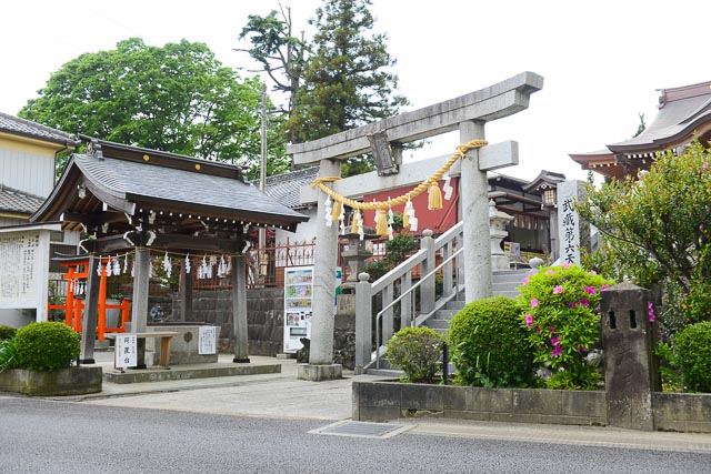 七五三&お宮参りにおすすめ 武蔵第六天神社の外観