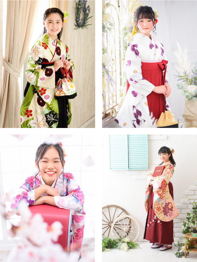 おしゃれなデザインの振袖がたくさん